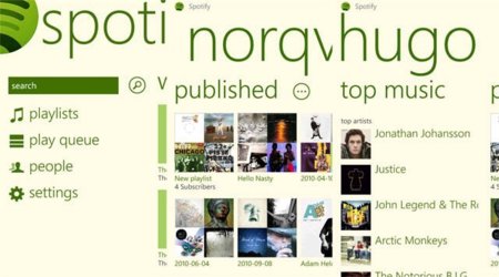Spotify llega a Windows Phone 7