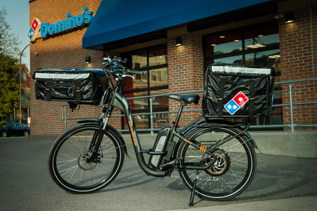 Domino Pizza Bicicleta Electrica 3