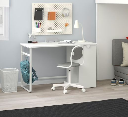 Tablero perforado, blanco, 76x56 cm