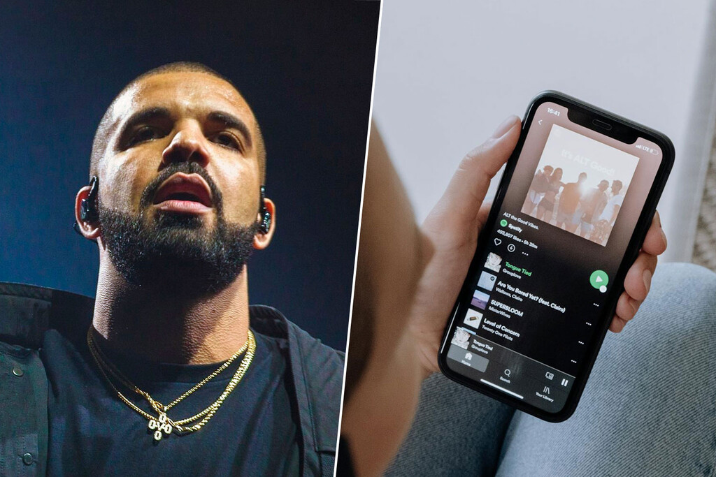Hay gente escuchando a Drake en Spotify 23 horas al día. O quizás no son humanos y es un fraude de 'royalties' 