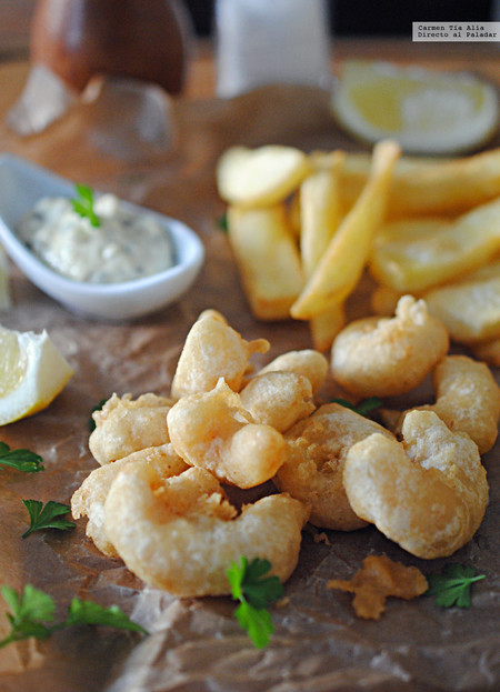 Receta de scampi de gambas: la cocina tradicional de los pubs británicos