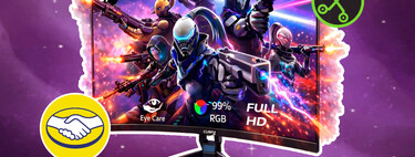 Este monitor curvo de 27 pulgadas y 180 Hz es uno de los mejor calificados de Mercado Libre y hoy tiene un descuentazo 