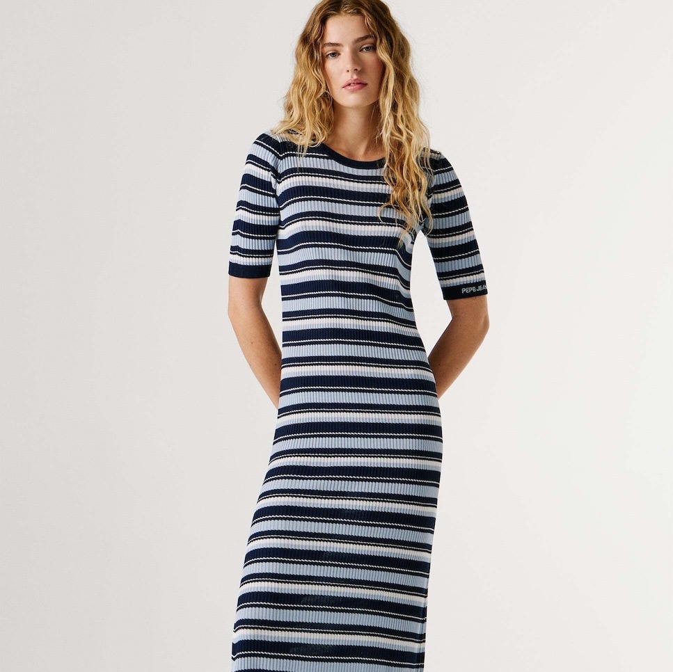 Vestido midi Pepe Jeans