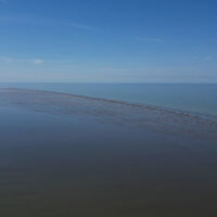 El nivel del Caspio ha bajado tanto que ahora tiene una nueva isla. Pero no se puede visitar (aún)