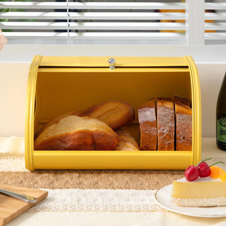 Hollyhome Panera Con Cuerpo De Acero Inoxidable