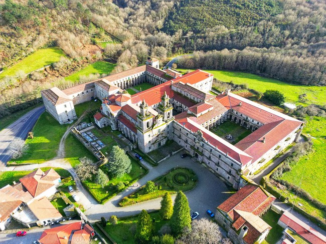 Paisaje rural alrededor de Oseira