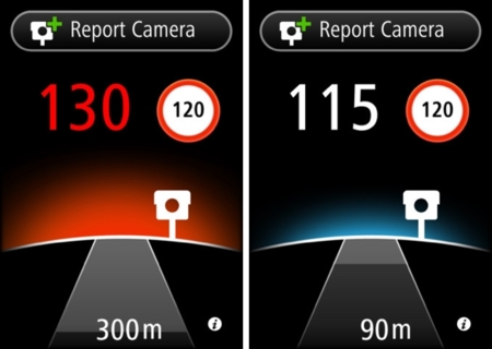 TomTom Radares de tráfico para iPhone