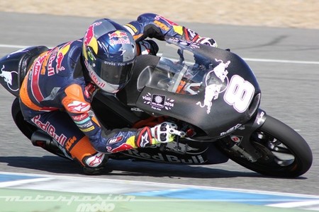 Jack Miller en Moto3 y Thomas Luthi en Moto2 lideran en el segundo día de test en Jerez
