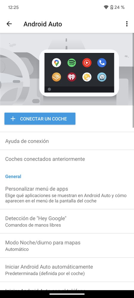 Personalizar menú de apps