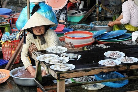 Vietnam: el mercado central de Hoi An