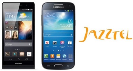 Precios Samsung Galaxy S4 mini y Huawei Ascend P6 con Jazztel