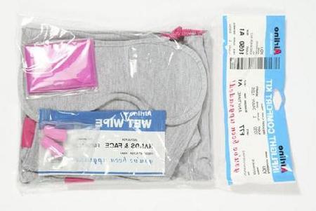 Kit de viaje para el avión