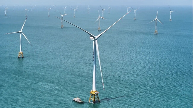 GWH252-16MW, record de generación de electricidad para una turbina eólica