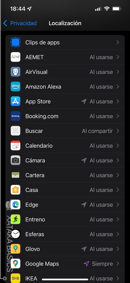 Lista Apps