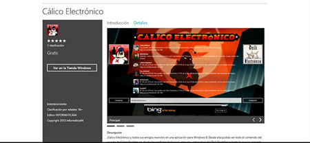 Cálico Electrónico, humor "Tipical Espanish" en Windows 8