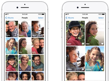 Cómo añadir y gestionar las caras de nuestras fotos en el iPhone
