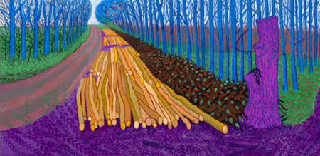 David Hockney, atrapando el momento a través de un medio tan atípico como el iPad