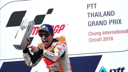 Marquez Tailandia Motogp 2018