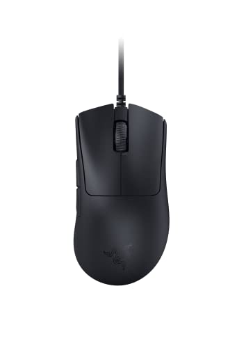 Razer DeathAdder V3 - Ratón Ergonómico para Deportes Electrónicos (Diseño Ligero De 59g, Sensor Óptico De 30K, Interruptores Ópticos de Ratón Gen-3, Tecnología Hyperpolling De 8000 Hz) Negro