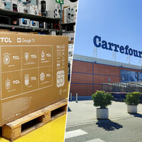 Carrefour liquida esta smart TV QLED de 55 pulgadas con Google TV y Dolby Atmos
