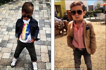 El niño de cinco años que triunfa en Instagram