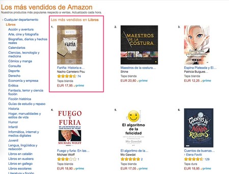 Amazon Es Los Mas Vendidos Los Productos Mas Populares En Libros