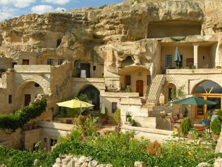 Una casa-cueva en Turquía: Hotel 4 Oda