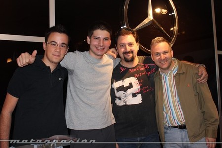 Participantes en el Curso de Mercedes AMG