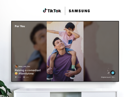 TikTok llega a los smart TV de Samsung: la app funcionará en sus teles fabricadas a partir de 2018