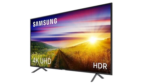 Samsung UE49NU7105KXXC: 49 pulgadas 4K "sin IVA", sólo hoy, en MediaMarkt, por 446,28 euros