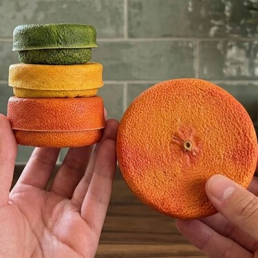 Cómo hacer estuches o cajitas con cáscaras de naranja: una idea para reutilizarlas y no tirarlas