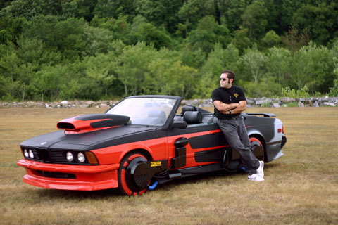 BMW 633 CSi Back to the Future