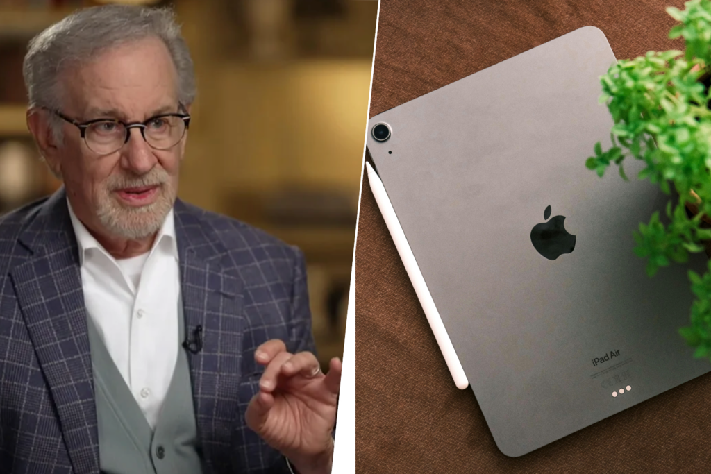 Gracias, Steve Jobs: Steven Spielberg confiesa que escribió el guion de 'Disclosure Day' en Notas de su iPad