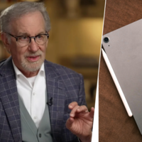 "Gracias, Steve Jobs": Steven Spielberg confiesa que escribió el guion de 'Disclosure Day' en Notas de su iPad