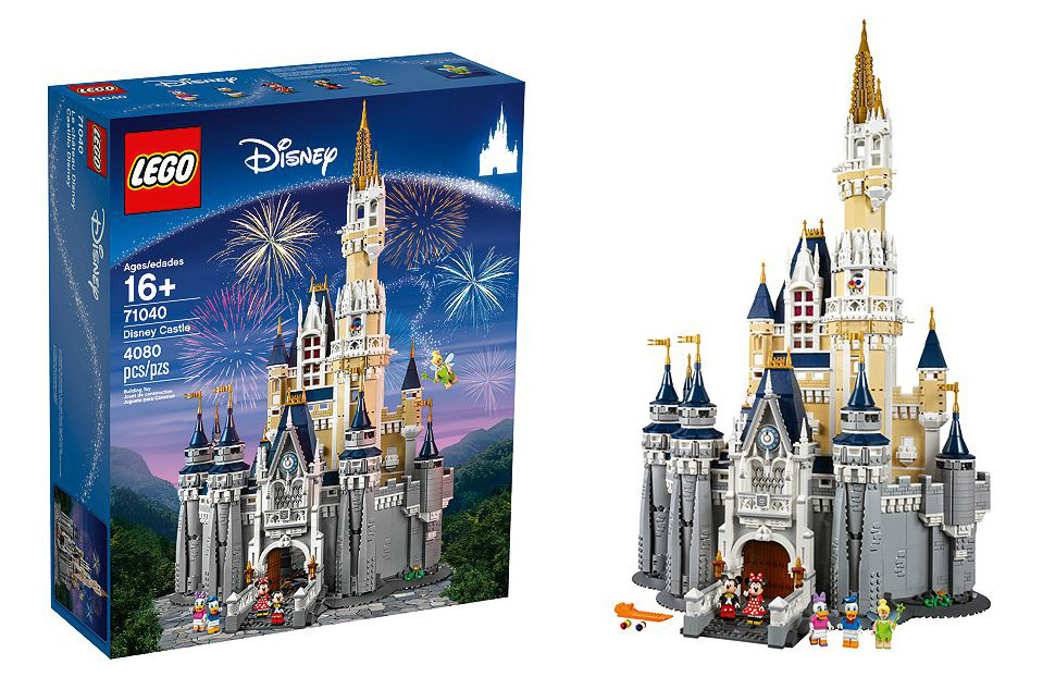 castillo lego disney