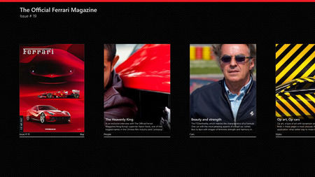 Tres aplicaciones de Ferrari en la tienda de Windows 8