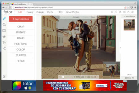 Fotor, el editor fotográfico multiplataforma para los que no tienen suficiente con Instagram