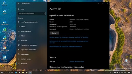 Así luce la barra de tareas de Windows 10 con los nuevos iconos dinámicos que ya prueba Microsoft