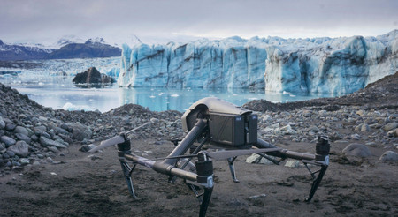 El rápido deshielo en los glaciares en Islandia documentado por drones