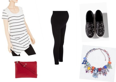 Look maternity para ir a trabajar