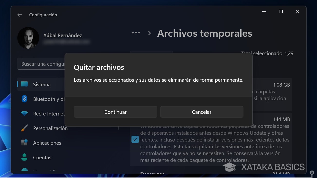 Cómo eliminar archivos temporales en Windows 11
