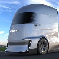 F-Vision Future Truck, el primer camión autónomo de Ford nos deja apreciar su rostro futurista 