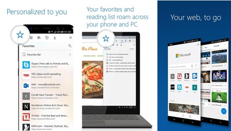 Microsoft Edge para Android: así es la preview del famoso navegador en nuestros smartphones