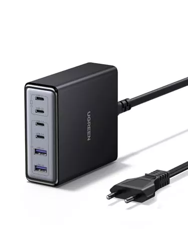 UGREEN Zapix 100W Cargador USB C GAN Estación de Carga de Sobremesa