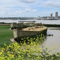 Sin acero para construir, en la Segunda Guerra Mundial se recurrió a algo inesperado: barcos de concreto 
