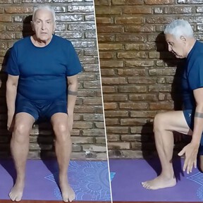 A los 75, se formó como profesor de yoga: "Quiero dar clases para transmitir lo bueno de esto a la gente de mi edad" 