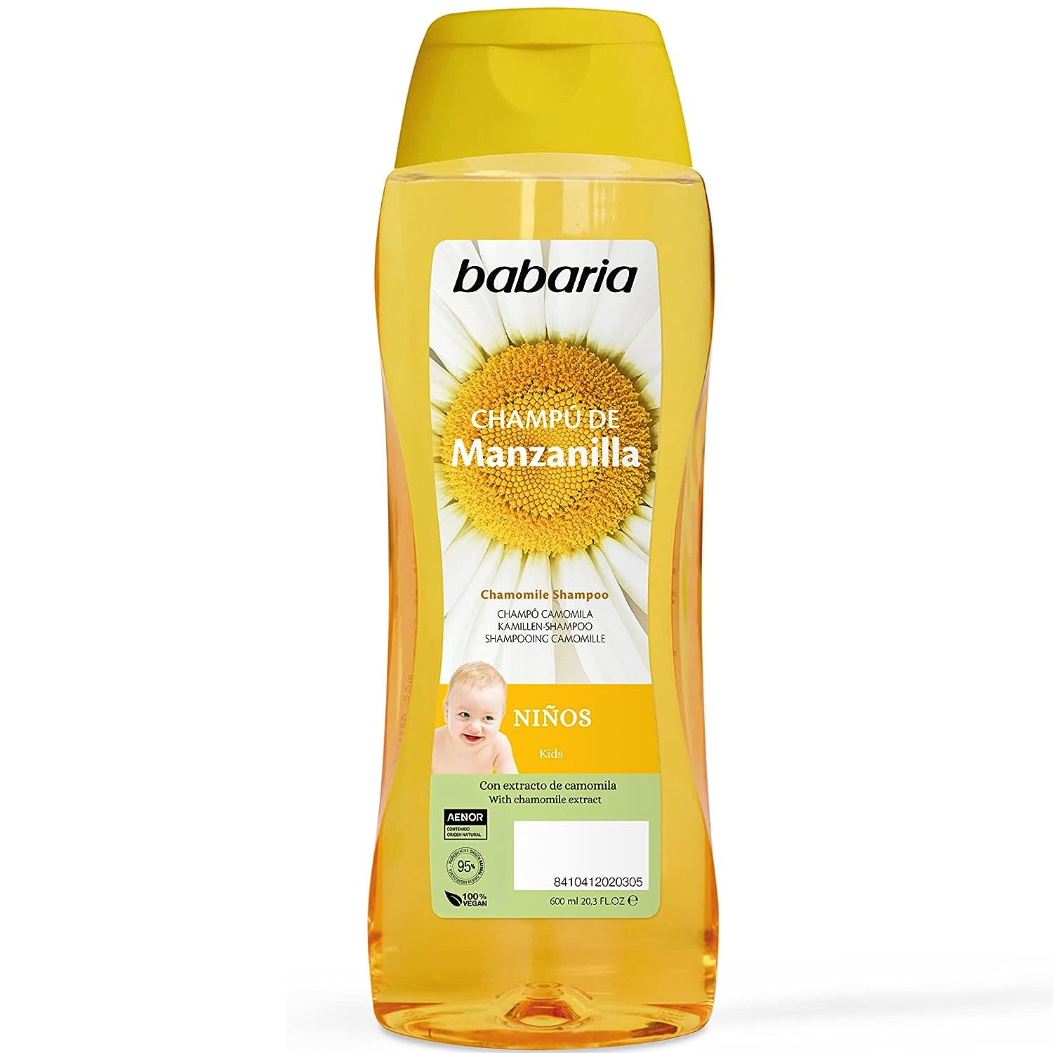 Babaria Champú Baby Camomila 600 ml