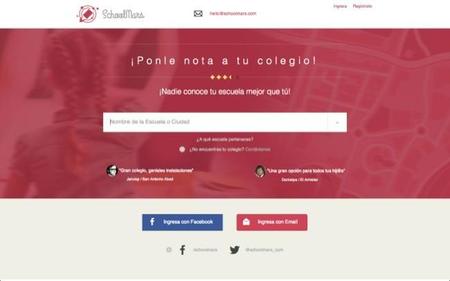 SchoolMars es una plataforma para que las familias evalúen los colegios