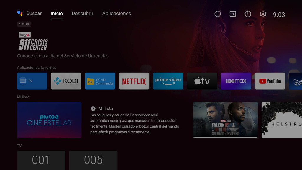 Android TV actualiza su diseño imitando a Google TV: añadir a mi lista, recomendaciones mejoradas y más