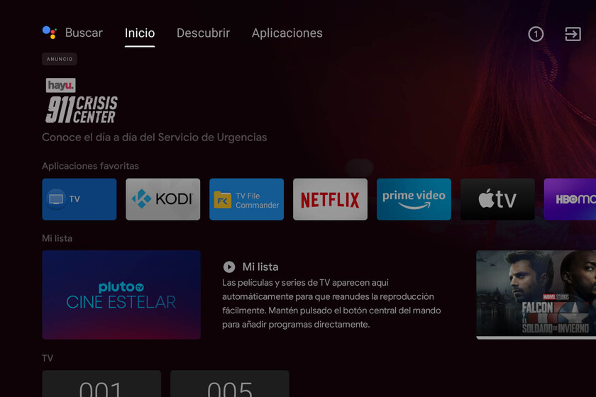 Android TV actualiza su diseño imitando a Google TV: añadir a mi lista ...